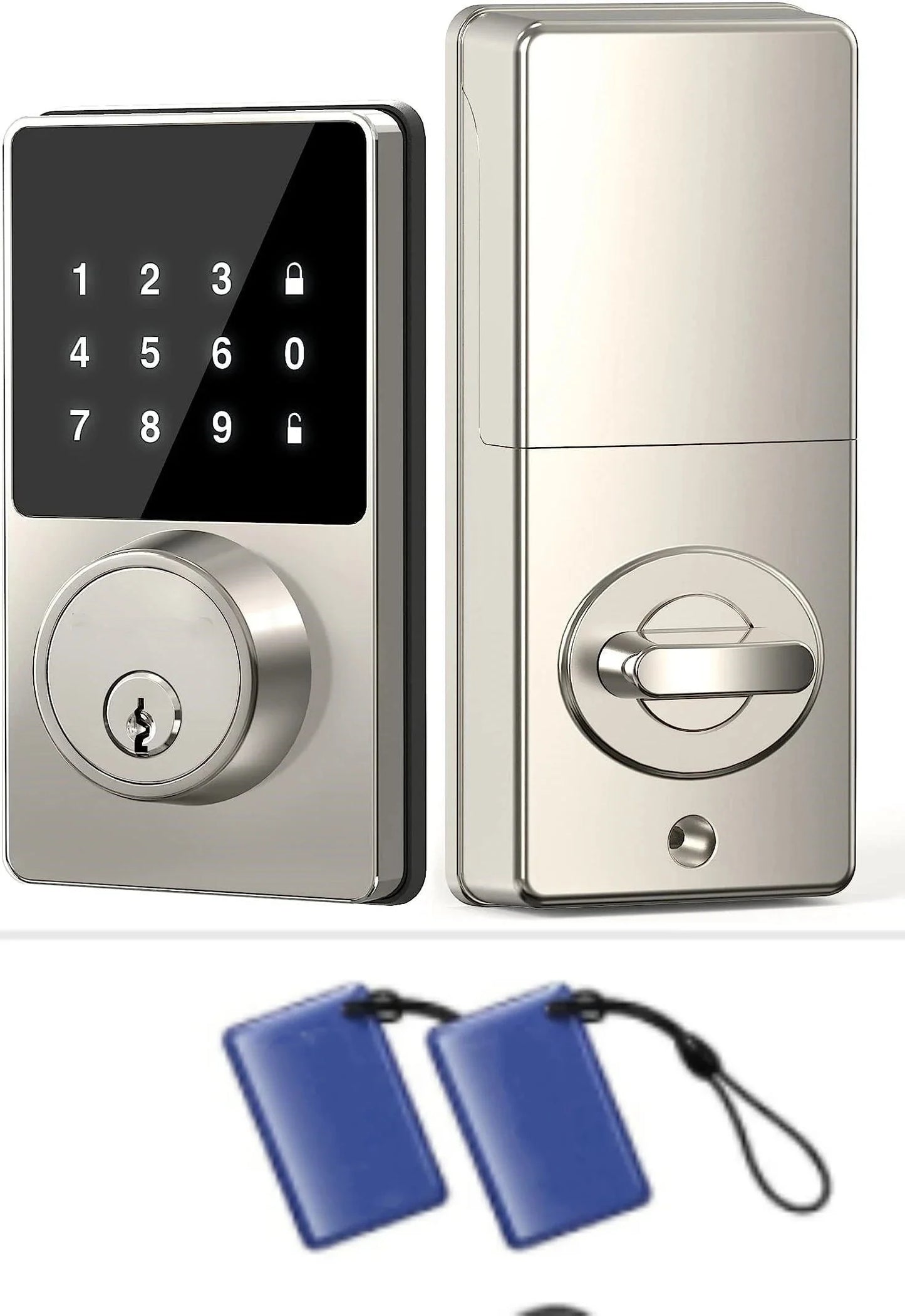 Smart Lock with password, Keyless Entry Door Lock with Touchscreen Keypads
