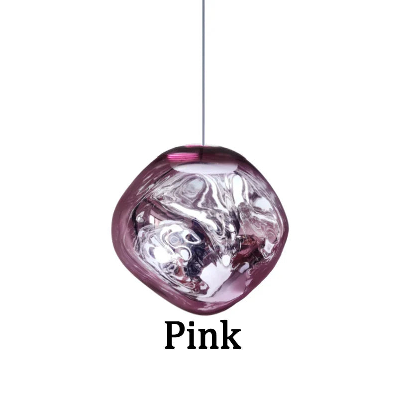 Modern Lava LED Chandeliers PVC Lighting