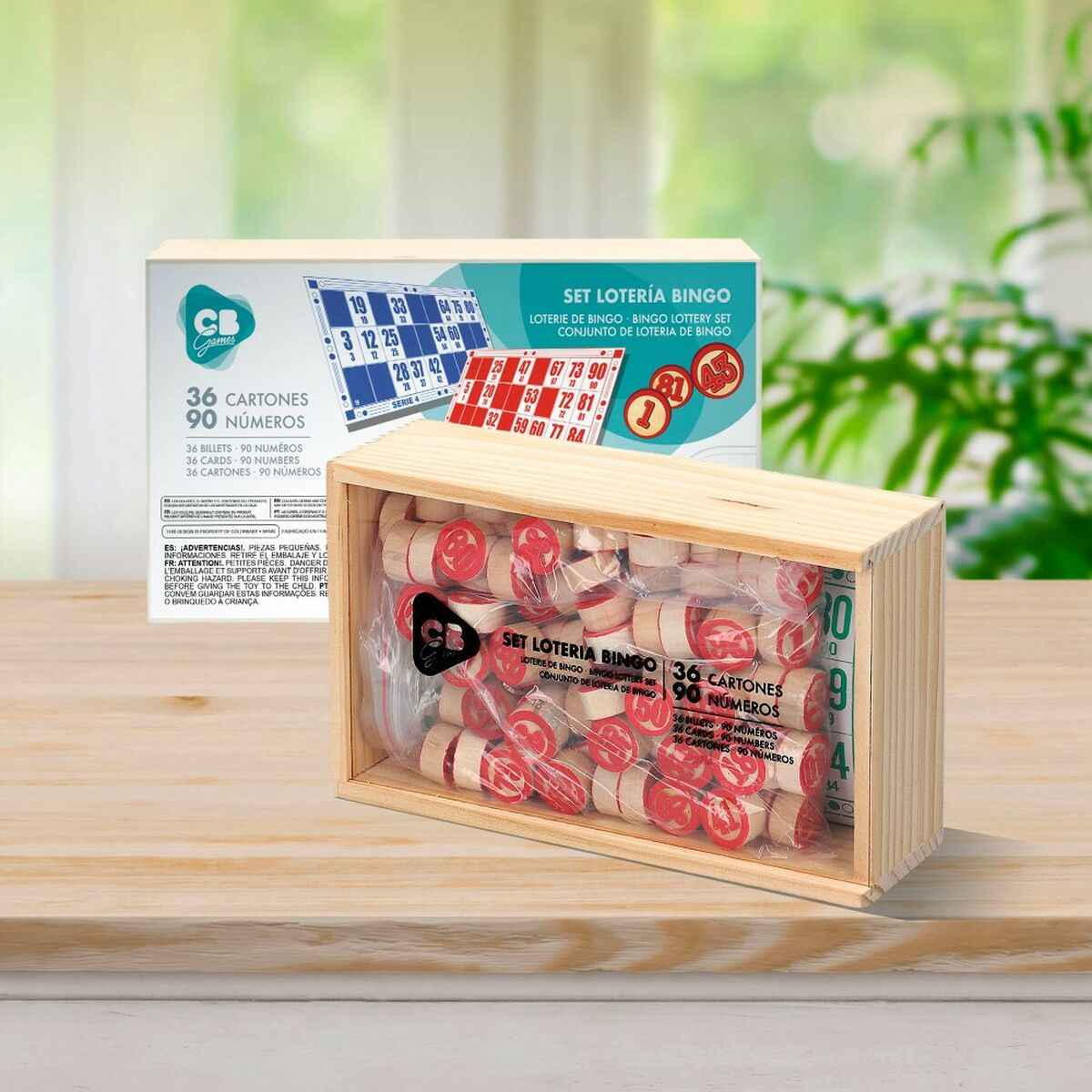Bingo CB Games Wood Paper Plastic (24 Units)