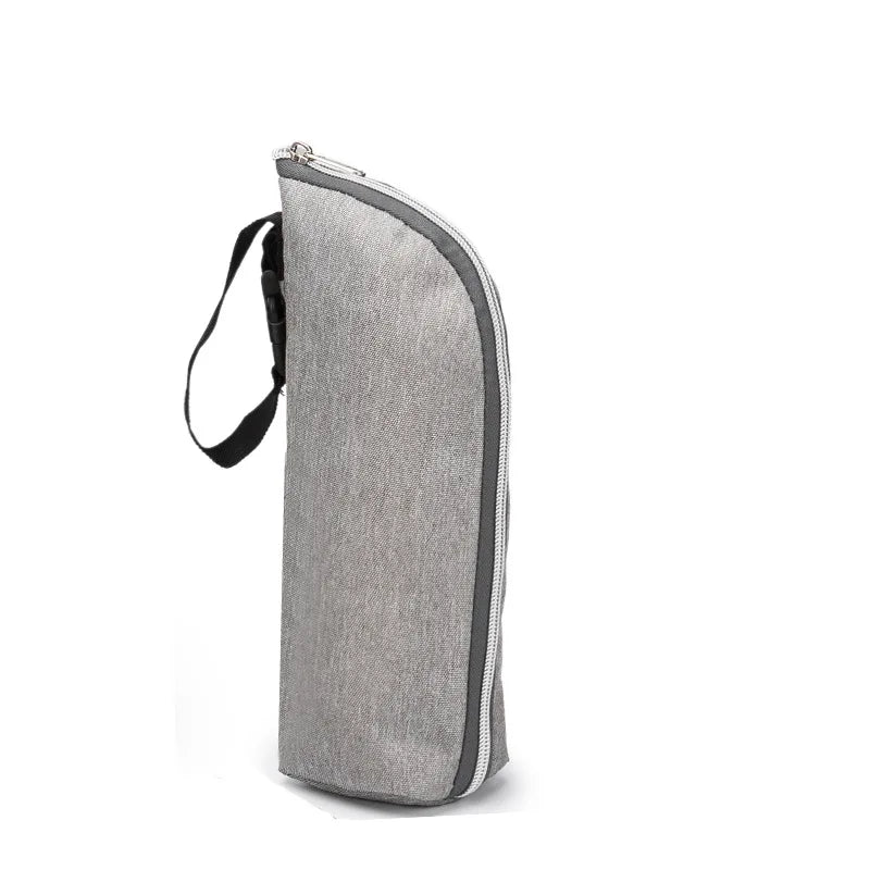 Youngister Baby Bottle Insulation Bag – Minimalist Solid Color Milk Warmer