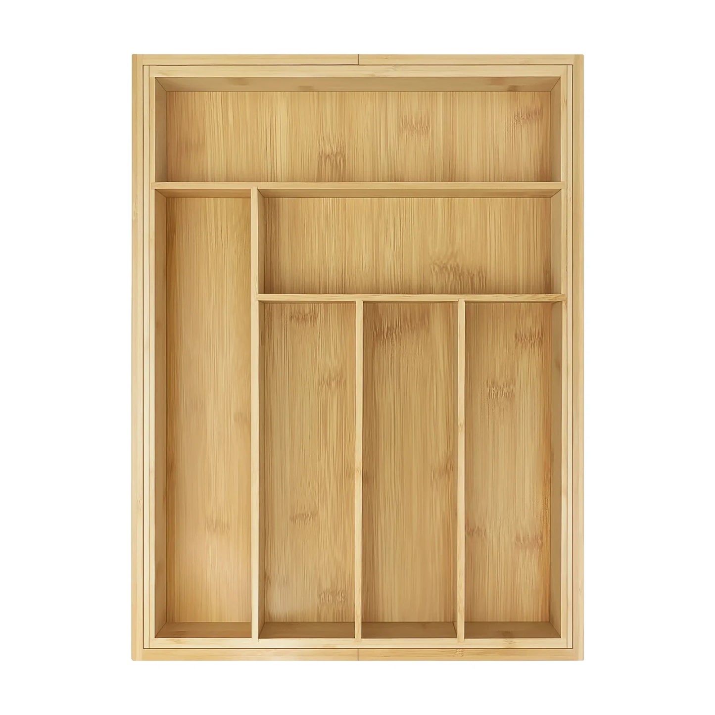 Bamboo Cutlery Expandable Divide Storage Trays Rack Neat Elegant Kitchen Drawer Organizer Furniture Accessories ,Picnicking out