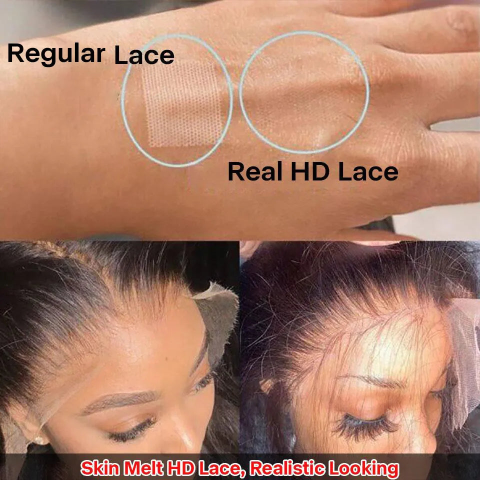 Body Wave 13x4 13x6 Hd Transparent Lace Front Wigs Human Hair Brazilian 30 32 Inch Loose Body Wave Lace Frontal Wig For Women