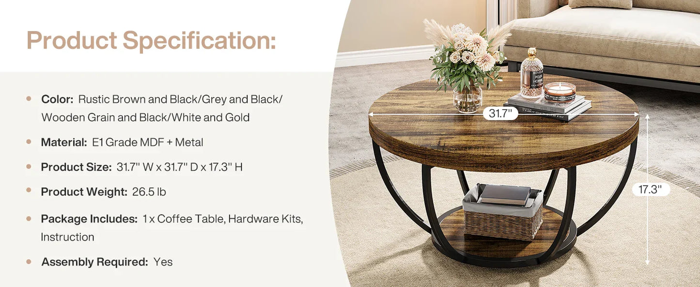 Round Coffee Table