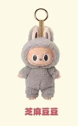 Genuine Labubu 1st And 2nd Generation Series Vinyl Pendant Doll Model Toys Cute The Monster Labubu Keychain Toy Christmas Gift 