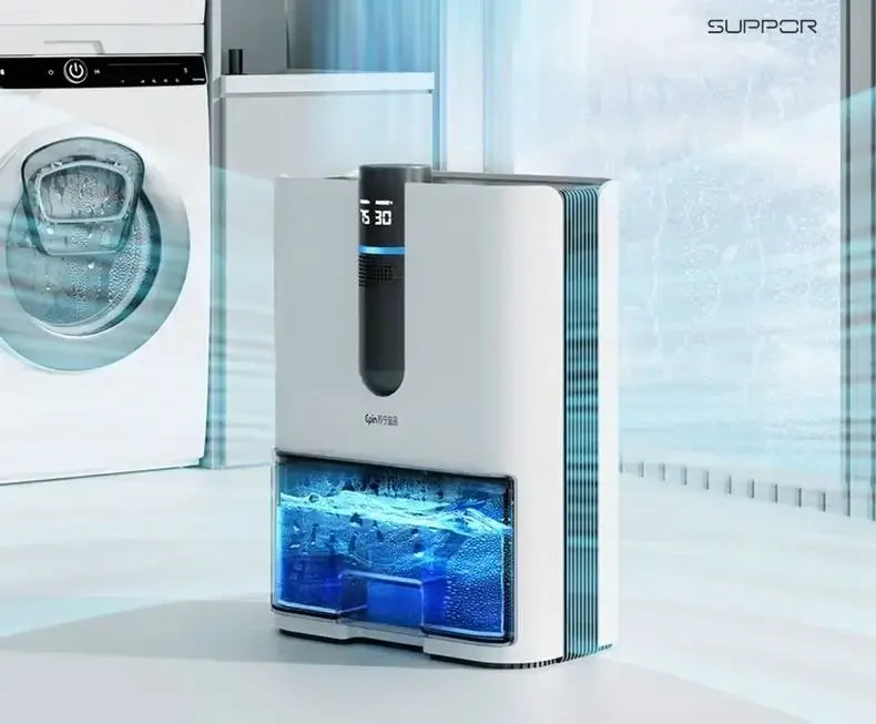 Energy-saving dehumidifier for indoor dehumidification, large capacity, easy to clean home dehumidifier
