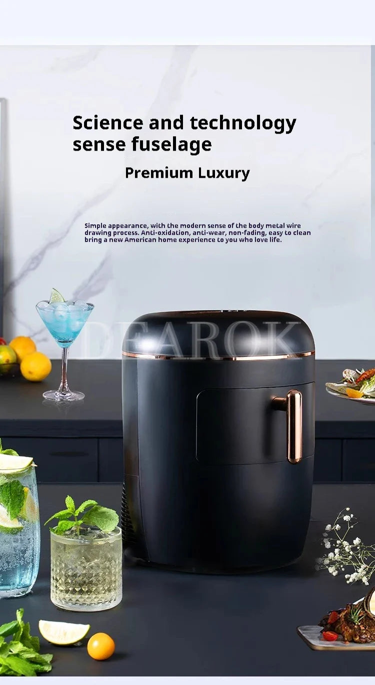 Ice Machine Dual Function Ice Maker and Water Dispenser  Perfect for Office and Home Use  2.3L   2 Kinds  Ice Size
