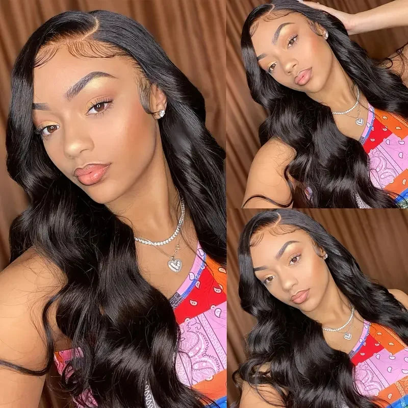 Body Wave 4x4 HD Lace Closure Glueless Wig Human Hair 180% Vietnamese 13x4 13x6 360 Transparent Lace Frontal Brazilian Wig Sale