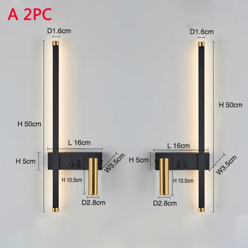 Wall Lamps Nordic Modern Led Lights