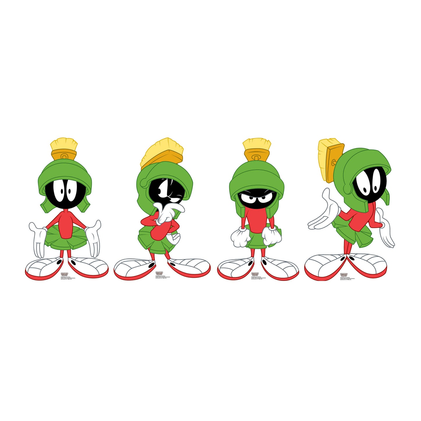 SC4640 Marvin The Martian Star Mini Multi Pack Bundle Cardboard Cut Out Height 60cm