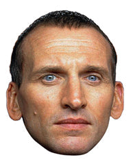 SMP239 9TH DOCTOR Doctor Who Six Pack Cardboard Face Masks With Tabs and Elastic