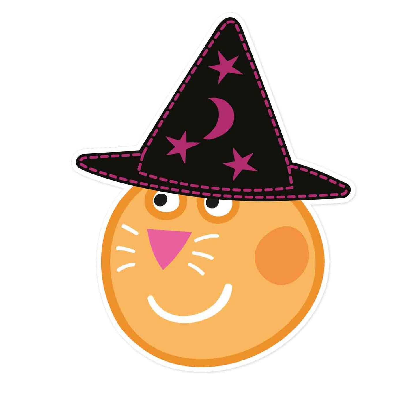 SM243 Candy Cat Halloween Peppa Pig Single Face Mask