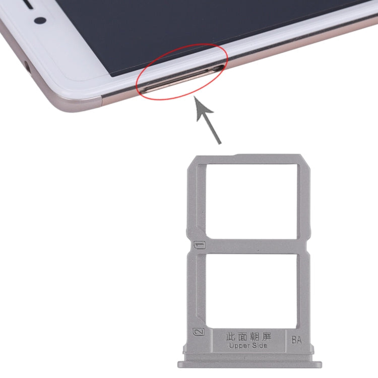 For Vivo X9 2 x SIM Card Tray