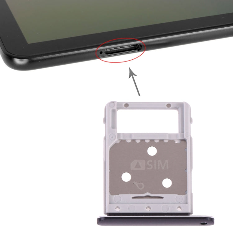 For Galaxy Tab S4 10.5 T835 SIM Card Tray + Micro SD Card Tray, For Samsung Galaxy T835, For Samsung Galaxy Tab S4 10.5 T835