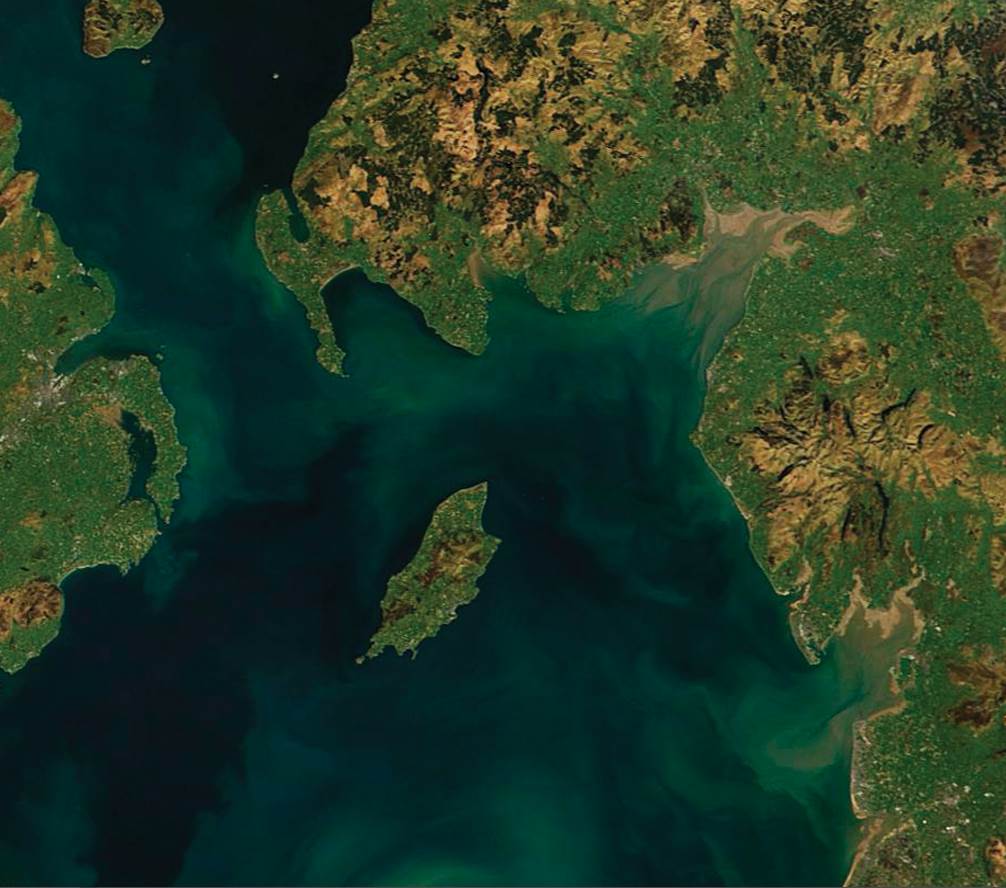 "The UK from Space" on Framed Canvas, Acrylic, Canvas, Framed Prints or Print-only