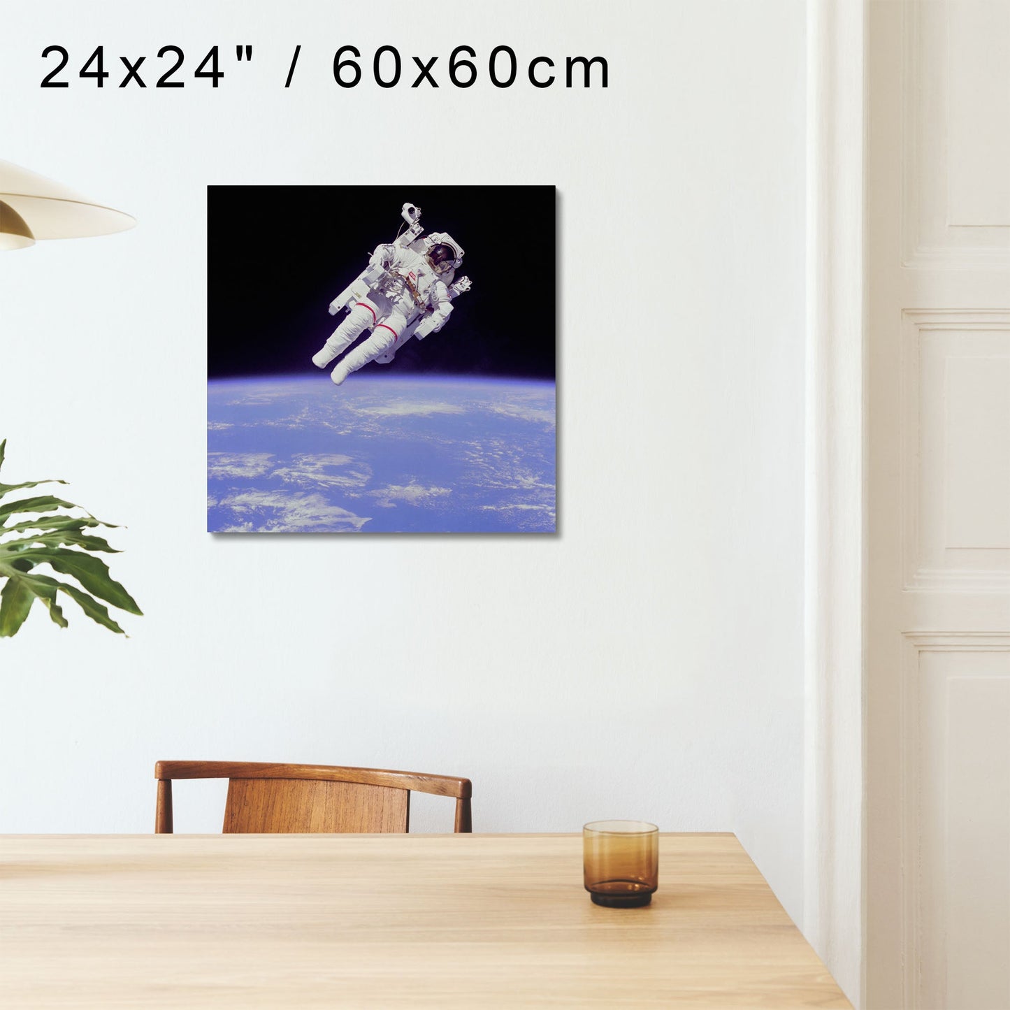 "Spacewalk" on Framed Canvas, Acrylic, Canvas, Framed Prints or Print-only