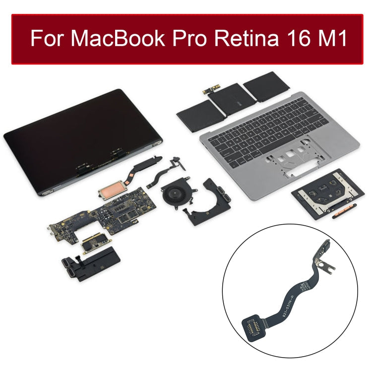 821-03114-A LCD Screen Cover Angle Sensor Sleep Cable for MacBook Pro 16″ A2485 (2021)