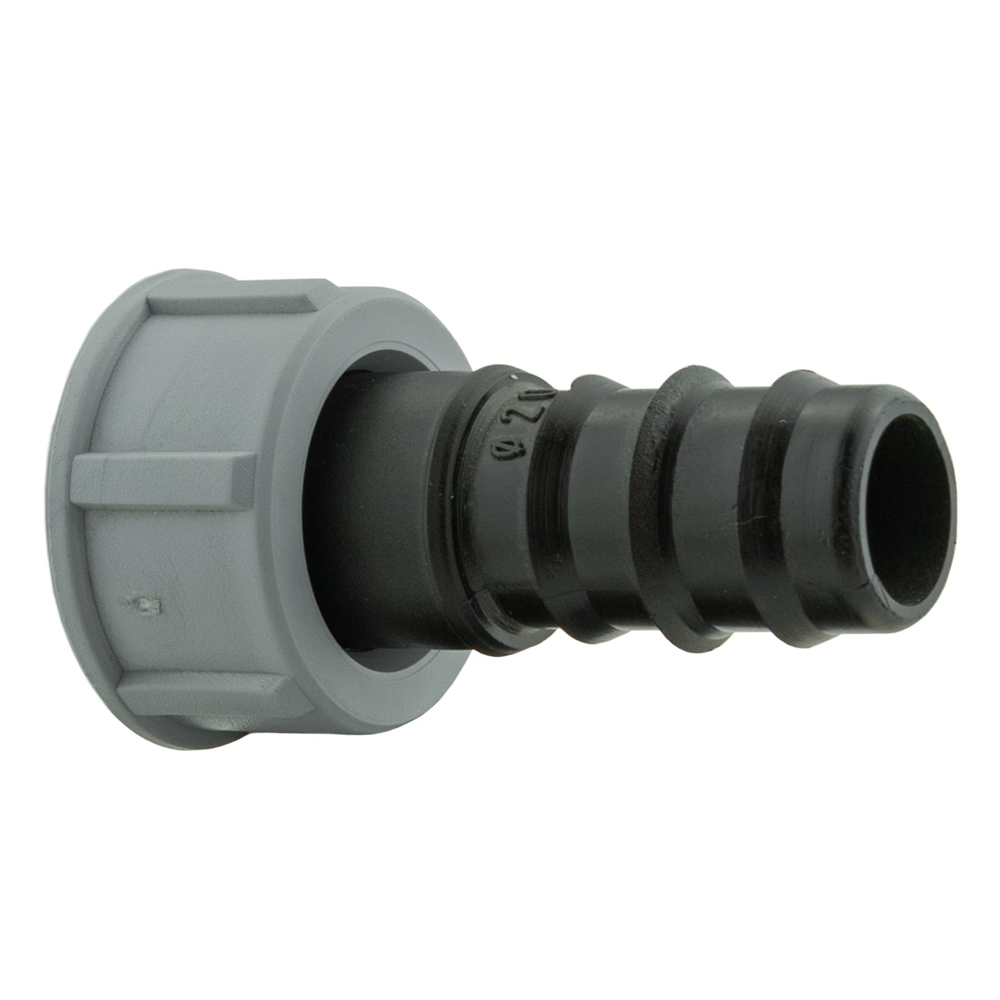 4mm Barb Micro Connector with In-Line BSPM Valve and 20mm Barbed Straight
