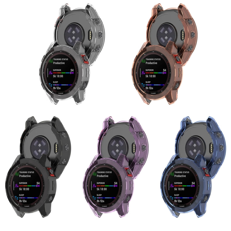 Half-Package TPU Watch Protective Case, For Garmin Epix Pro 51mm, For Garmin Epix Pro 42mm