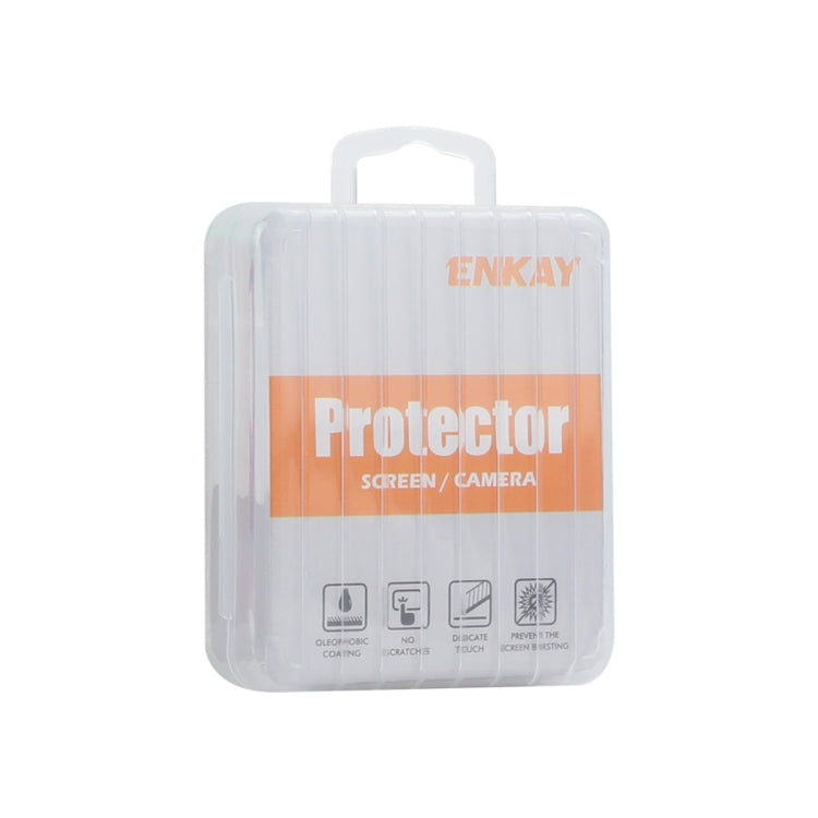 For Samsung Galaxy A36 / A56 ENKAY 9H Rear Lens Aluminium Alloy Tempered Glass Film(Colorful)