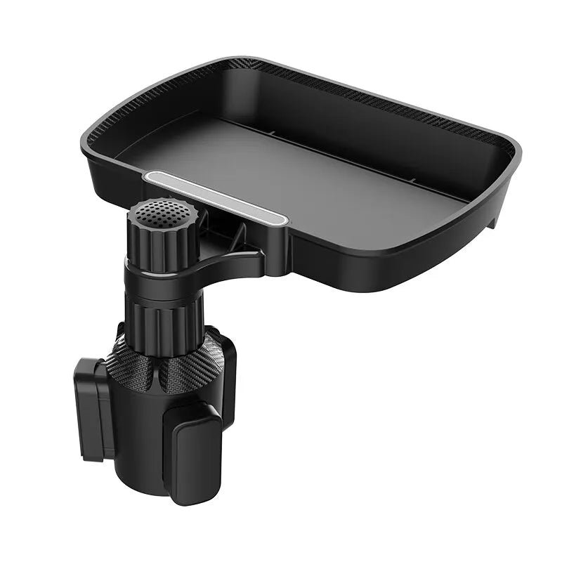 Car Seat Cup Holder Snack Tray Drink Holder