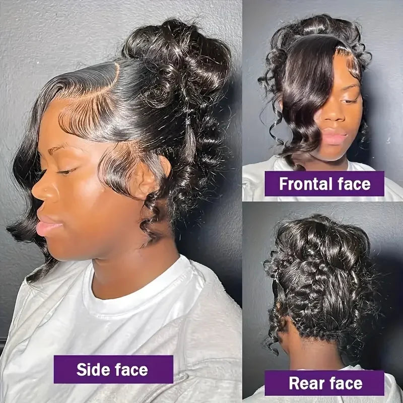 Body Wave 4x4 HD Lace Closure Glueless Wig Human Hair 180% Vietnamese 13x4 13x6 360 Transparent Lace Frontal Brazilian Wig Sale