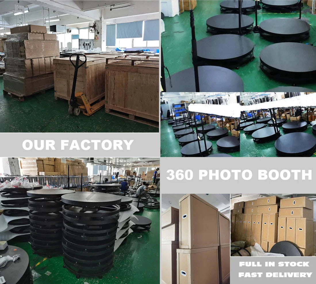 iPad Photo Booth Selfie Machine Shell Adjustable Stand Photobooth With LED Ring Light Customized LOGO For Wedding Partys Events