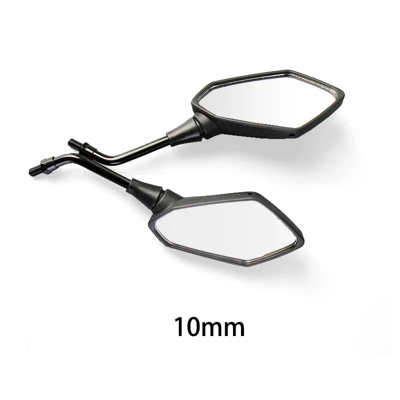 2Pcs/Pair Universal 8mm 10mm Motorcycle Mirror