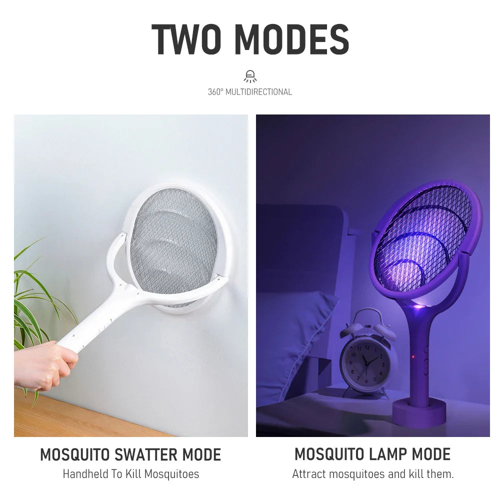 90-Degree Rotatable Mosquito Killer Lamp Electric Shocker