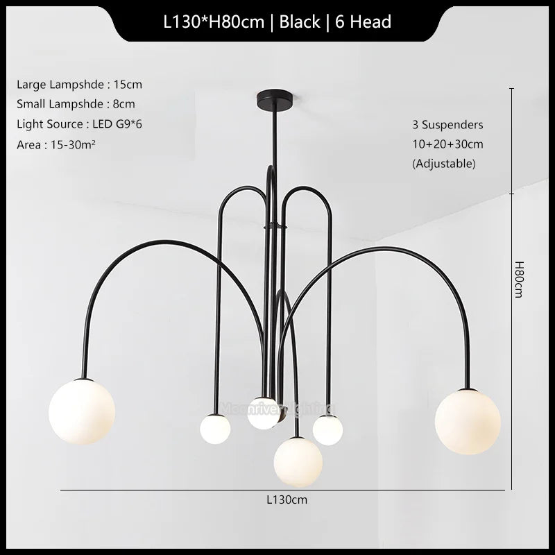 Italian Room Decor Ceiling Lamp Magic Beans