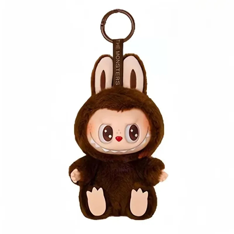Genuine Labubu 1st And 2nd Generation Series Vinyl Pendant Doll Model Toys Cute The Monster Labubu Keychain Toy Christmas Gift 
