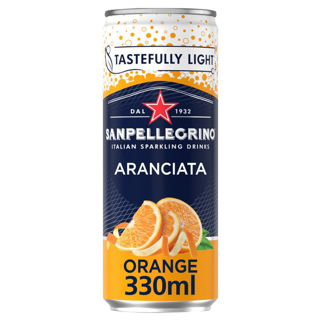24 x Sanpellegrino Sparkling Orange Beverage 33Cl