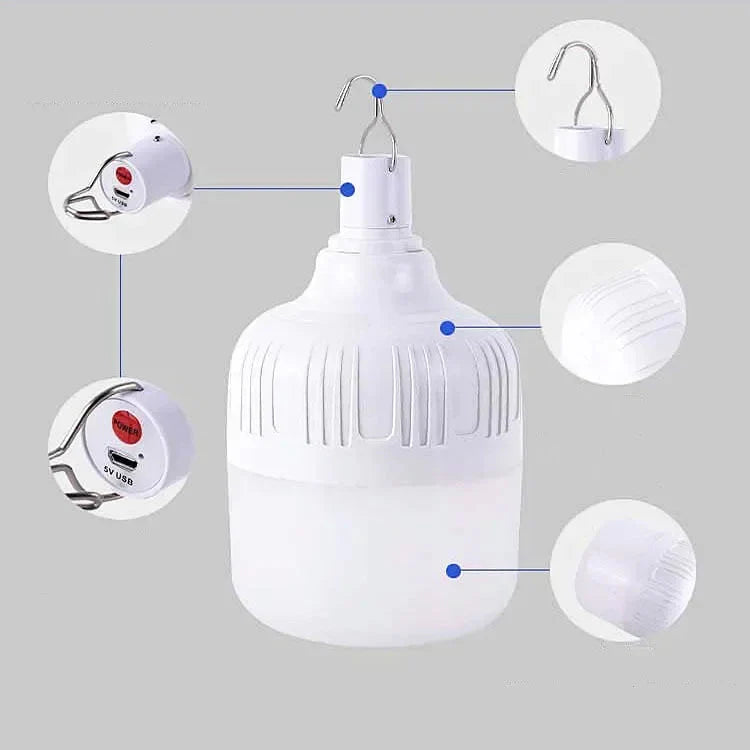 USB Rechargeable LED Emergency Lights Outdoor Portable