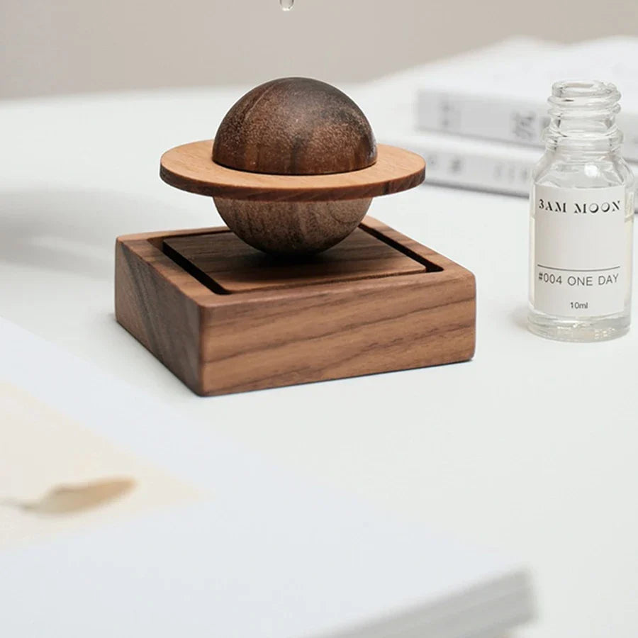1pcs difuser wood scent No essential oil diffuser Jupiter shape home decoration fresh air present to friend dorm room essentials