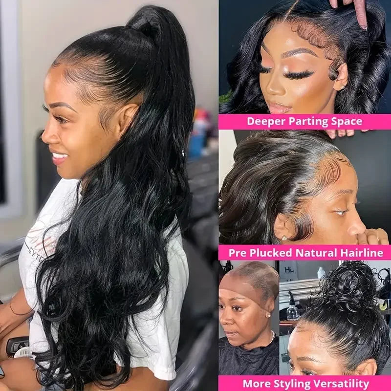 Body Wave Lace Front Wig 4x4 Lace Closure Wig 13x4 Lace Frontal Wig Brazilian Wigs Hd Lace Frontal For Women Human Hair Gabriell
