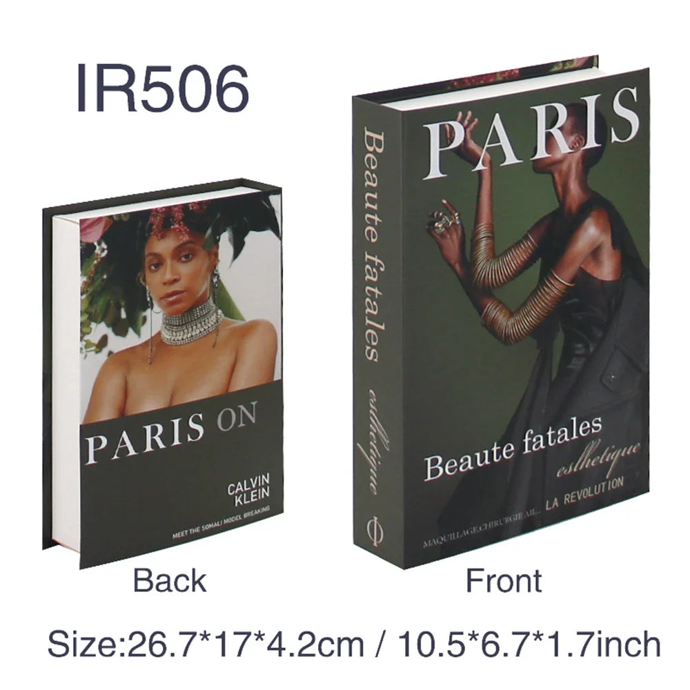 Fashion Fake Books for Decoration