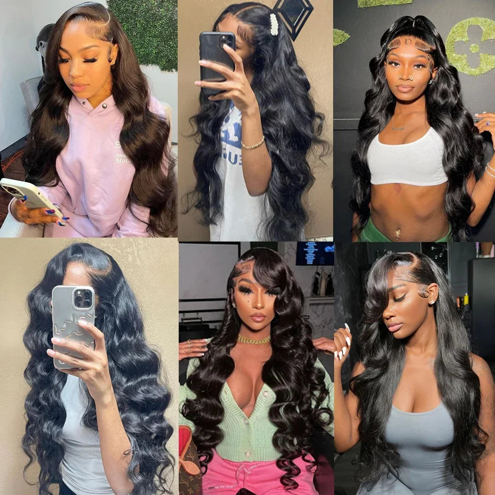 30 32 Inch Body Wave Human Hair Wigs 13x6 Hd Lace Front Wig human hair 13x4 360 Lace Frontal Wigs 4x4 Lace Closure Wig For Women