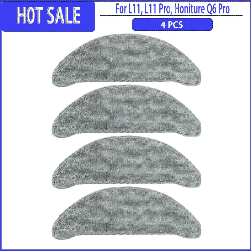 Main Side Brush Filter Mop Dust Bag For Imou L11 /L11 Pro /Honiture Q6 Pro/ Laresar L6 Pro/ Airrobo T10+/Arnagar S8 Pro Parts