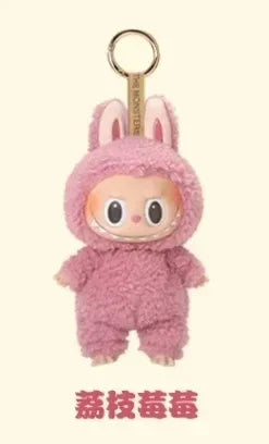 Genuine Labubu 1st And 2nd Generation Series Vinyl Pendant Doll Model Toys Cute The Monster Labubu Keychain Toy Christmas Gift 