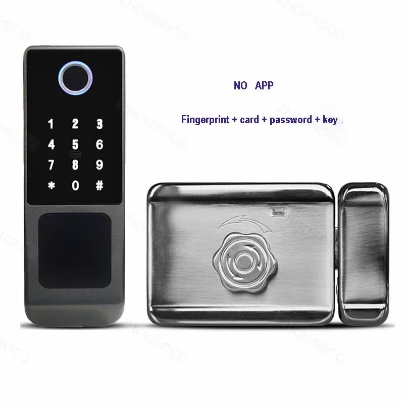 Wifi Fingerprint Smart Door Lock Outdoor