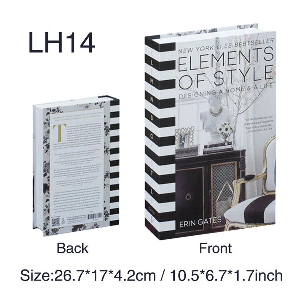 Fashion Fake Books for Decoration