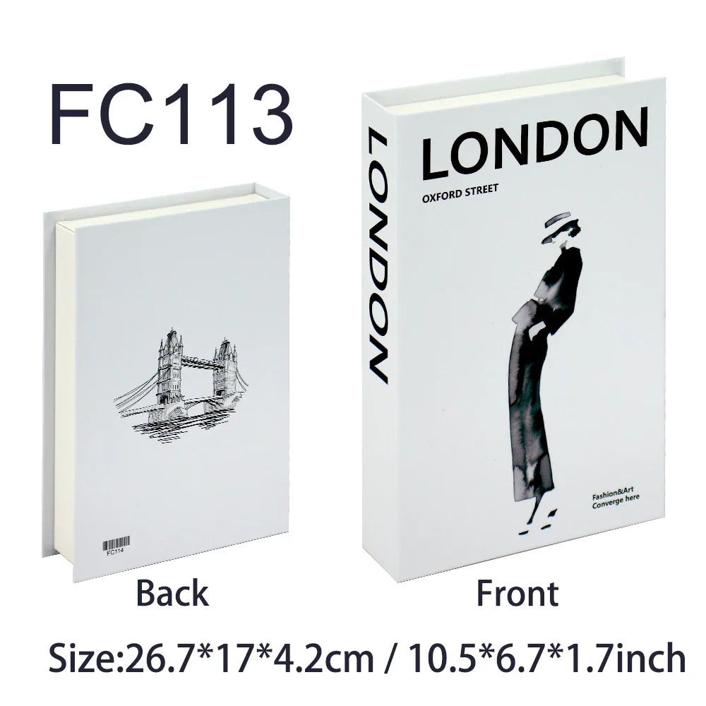 Fashion Fake Books for Decoration