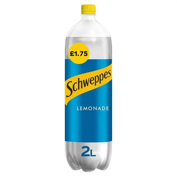 Schweppes Lemonade 2L (Case of 6)