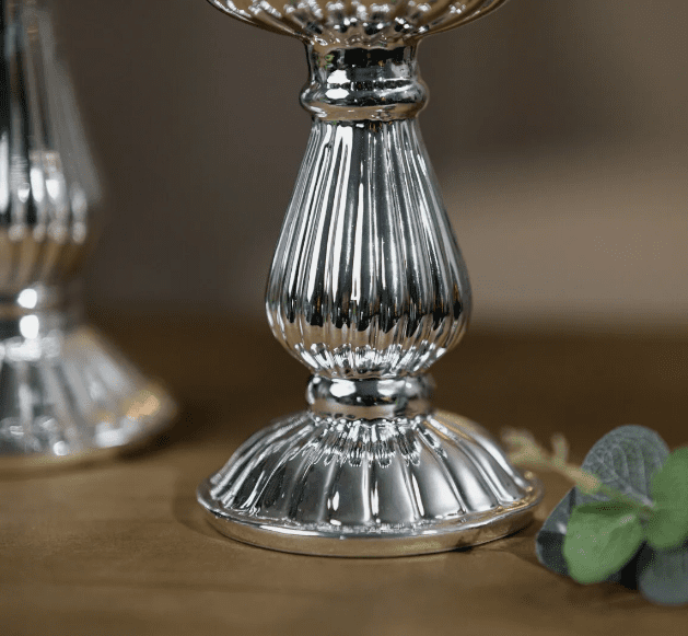 3 Piece Staggered Pillar Candle Holder Set