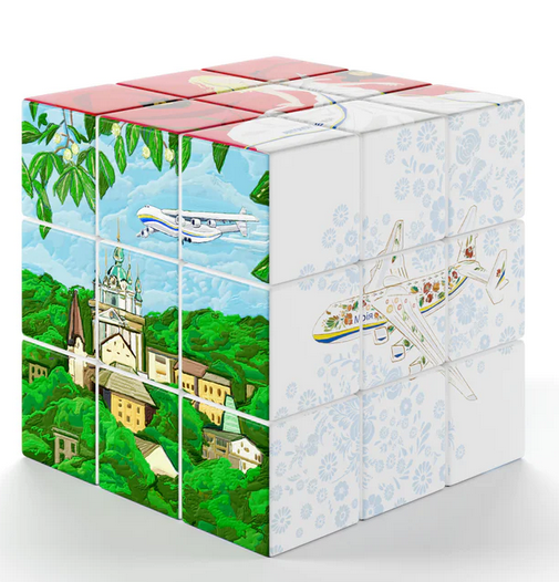 Ukrainian Dream 3x3 cube