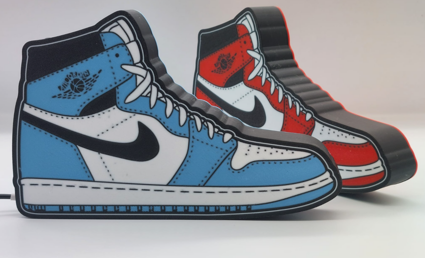 Air Jordan Lightbox – 3D Printed Sneaker Tribute LED Display for Collectors & Fans