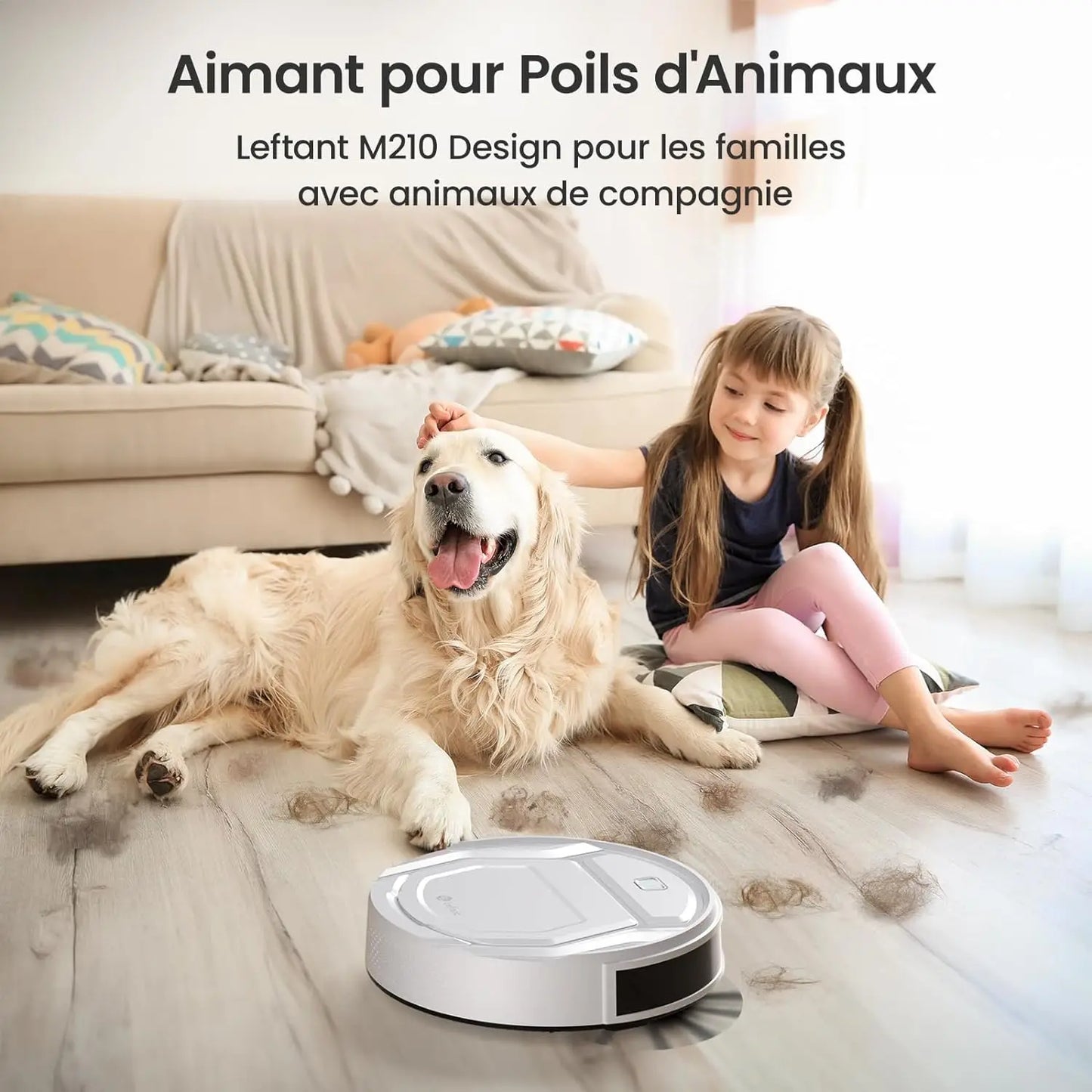 Robot Vacuum Cleaner, 120 Mins Runtime, Automatic Self-Charging
