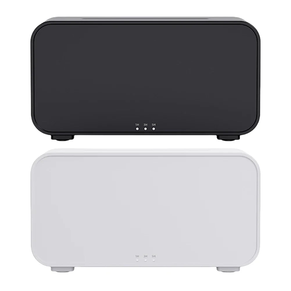 120 ML Flame Oil Diffuser with 7 Colors Light Waterless Auto-Off Diffusers Ultrasonic Aromatherapy Diffuser for Home Yoga Office