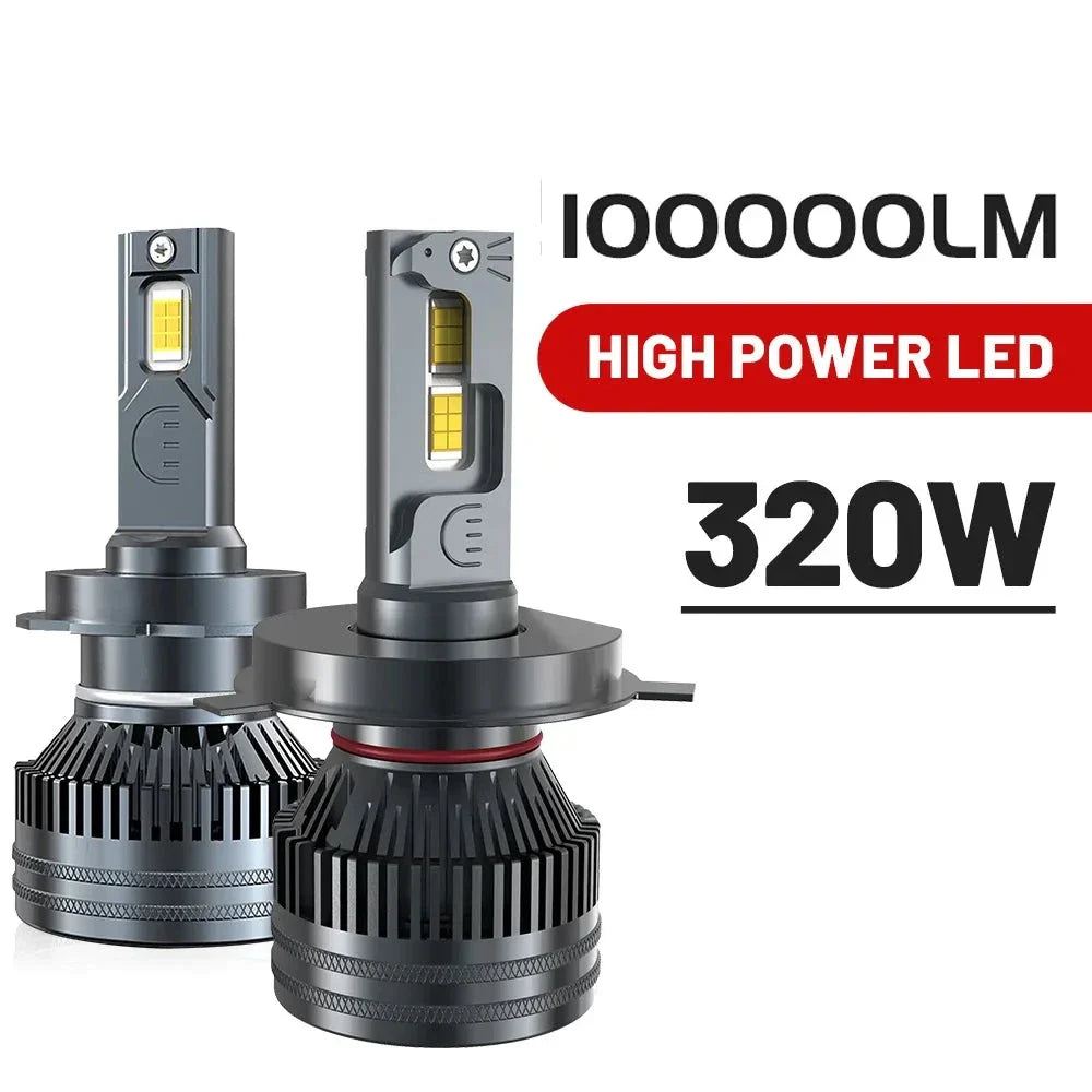 HYNBYZJ 100000LM H7 H4 H11 LED car Headlight