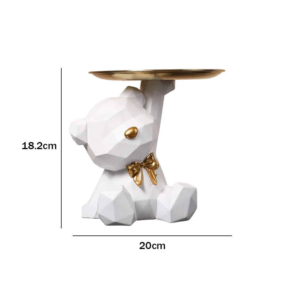 Bulldog Cool Sculpture Dog Ornament