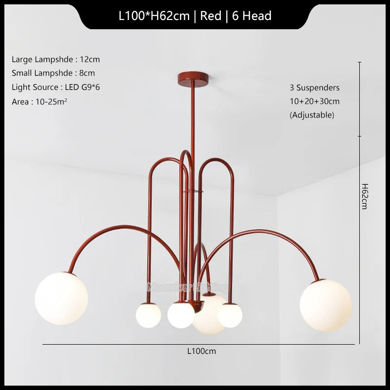 Italian Room Decor Ceiling Lamp Magic Beans